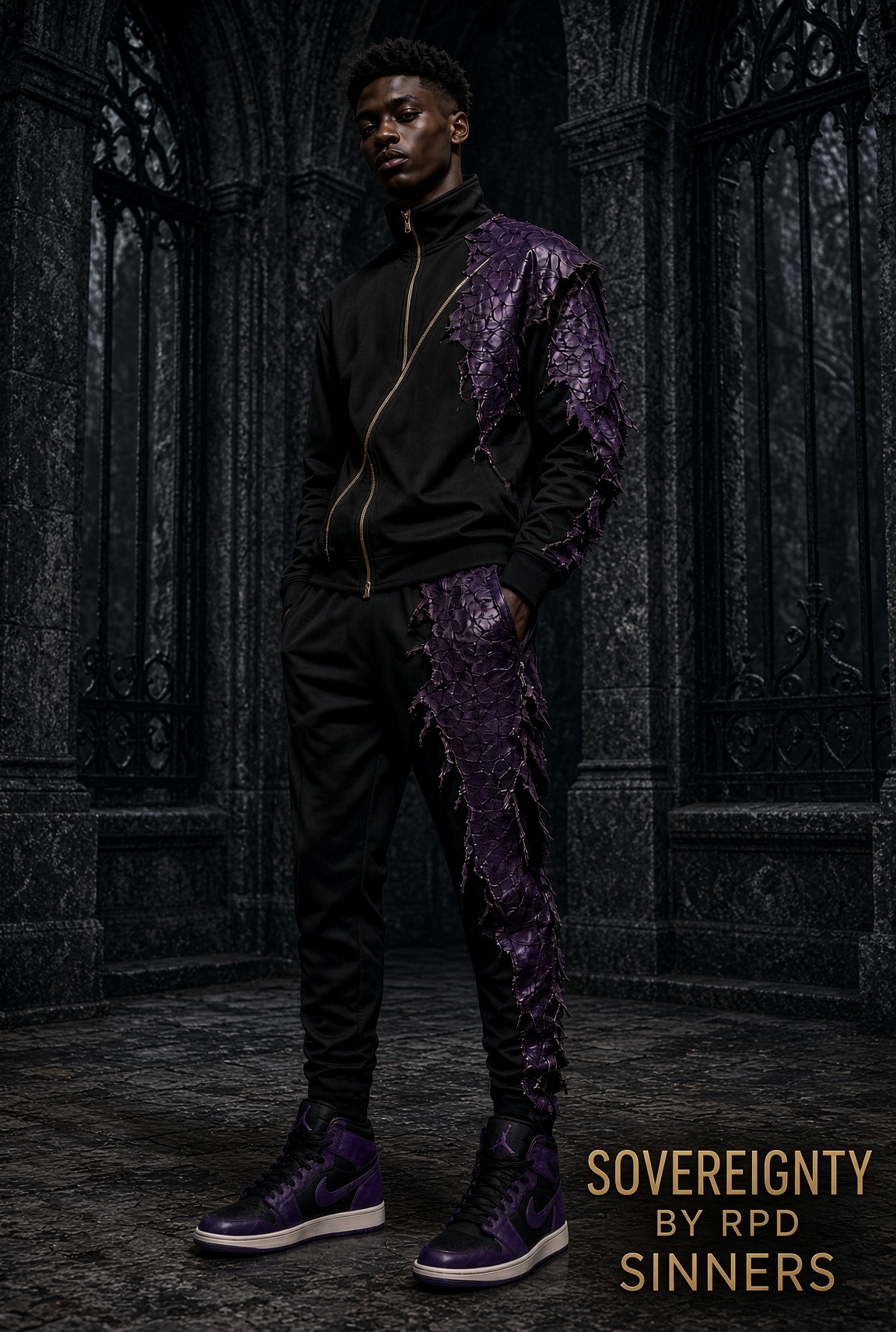 08 split tracksuit